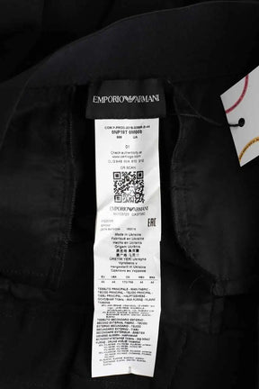 Chino Emporio Armani Noir en Laine