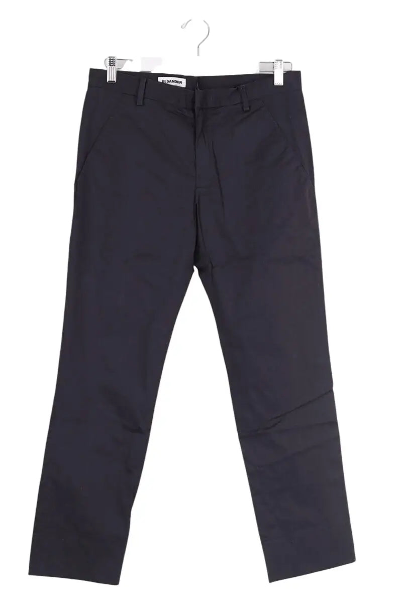 Chino Jil Sander Anthracite en Coton, taille M - Seconde Main