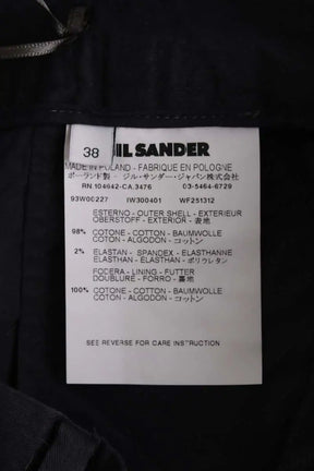 Chino Jil Sander Anthracite en Coton