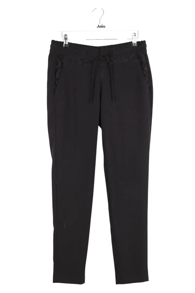 Chino Liu Jo Noir en Polyester, taille M - Seconde Main