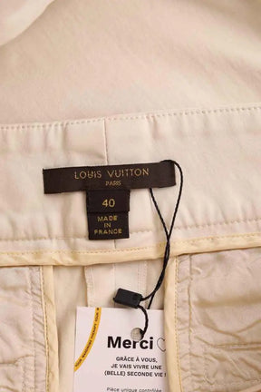 Chino Louis Vuitton Beige en Coton