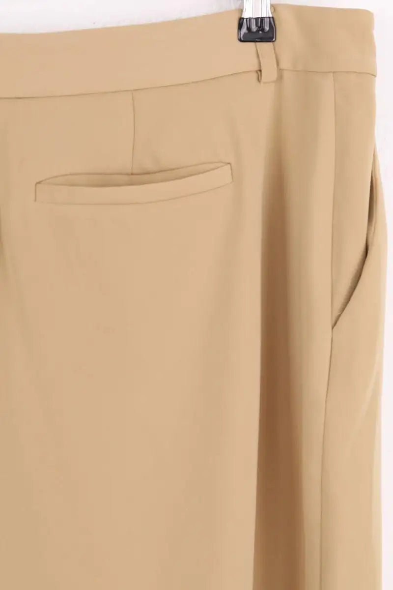Chino Ralph Lauren Beige en Synthétique
