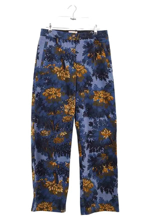 Chino Sézane Bleu en Coton, taille L - Seconde Main