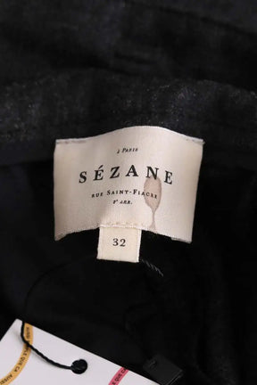 Chino Sézane Gris en Laine
