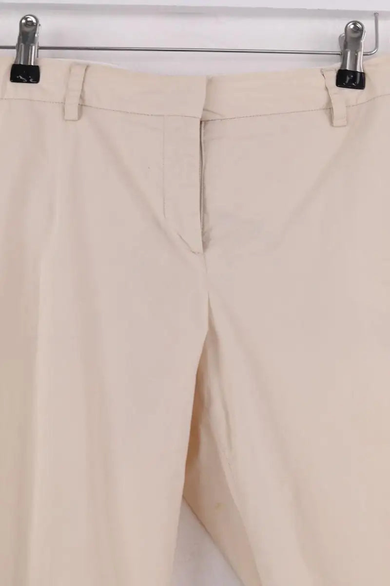 Chino Tara Jarmon Beige en Coton