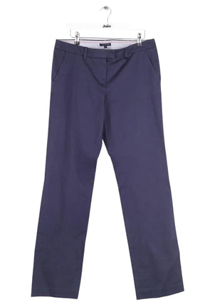 Chino Tommy Hilfiger Marine en Coton, taille M - Seconde Main