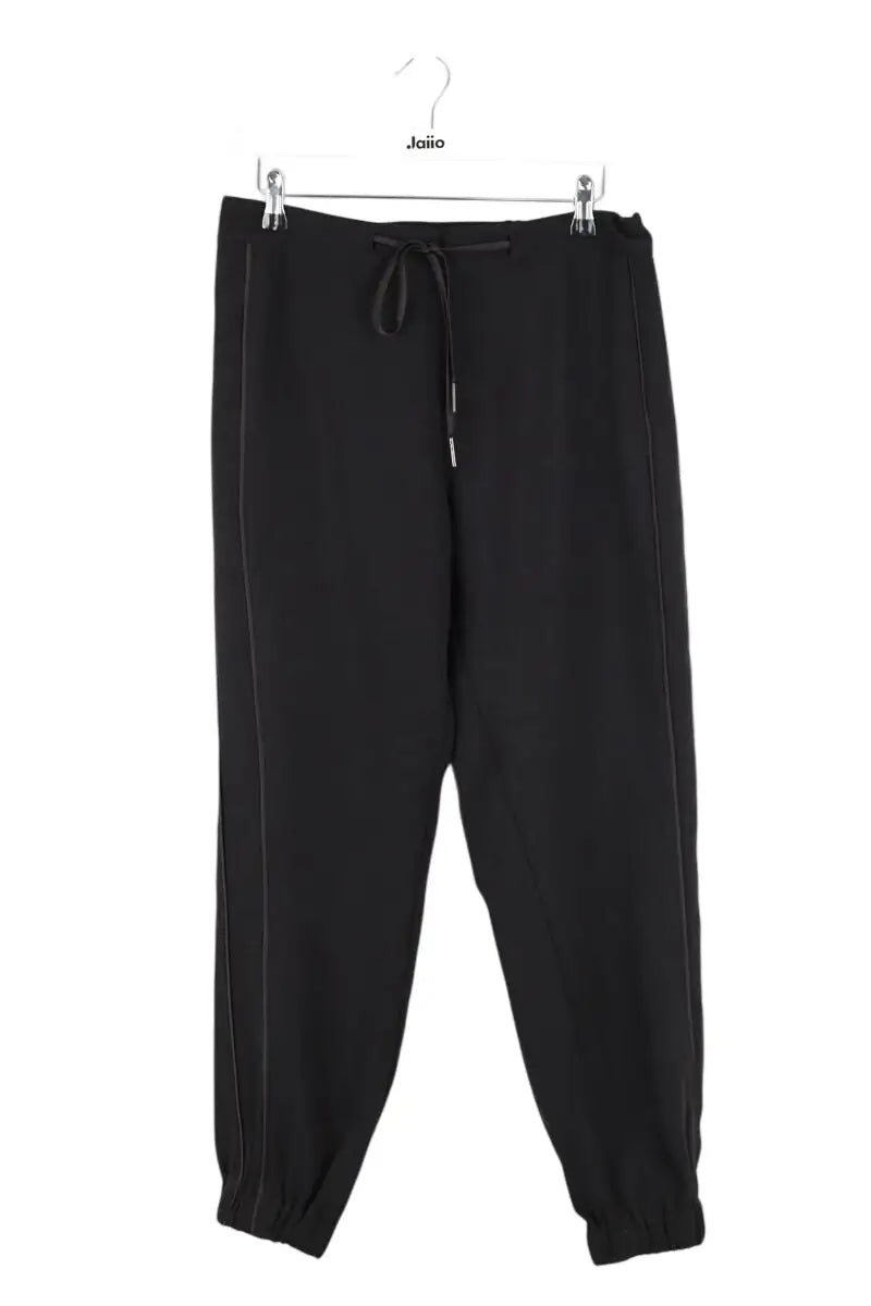 Chino Tommy Hilfiger Noir en Polyester, taille M - Seconde Main