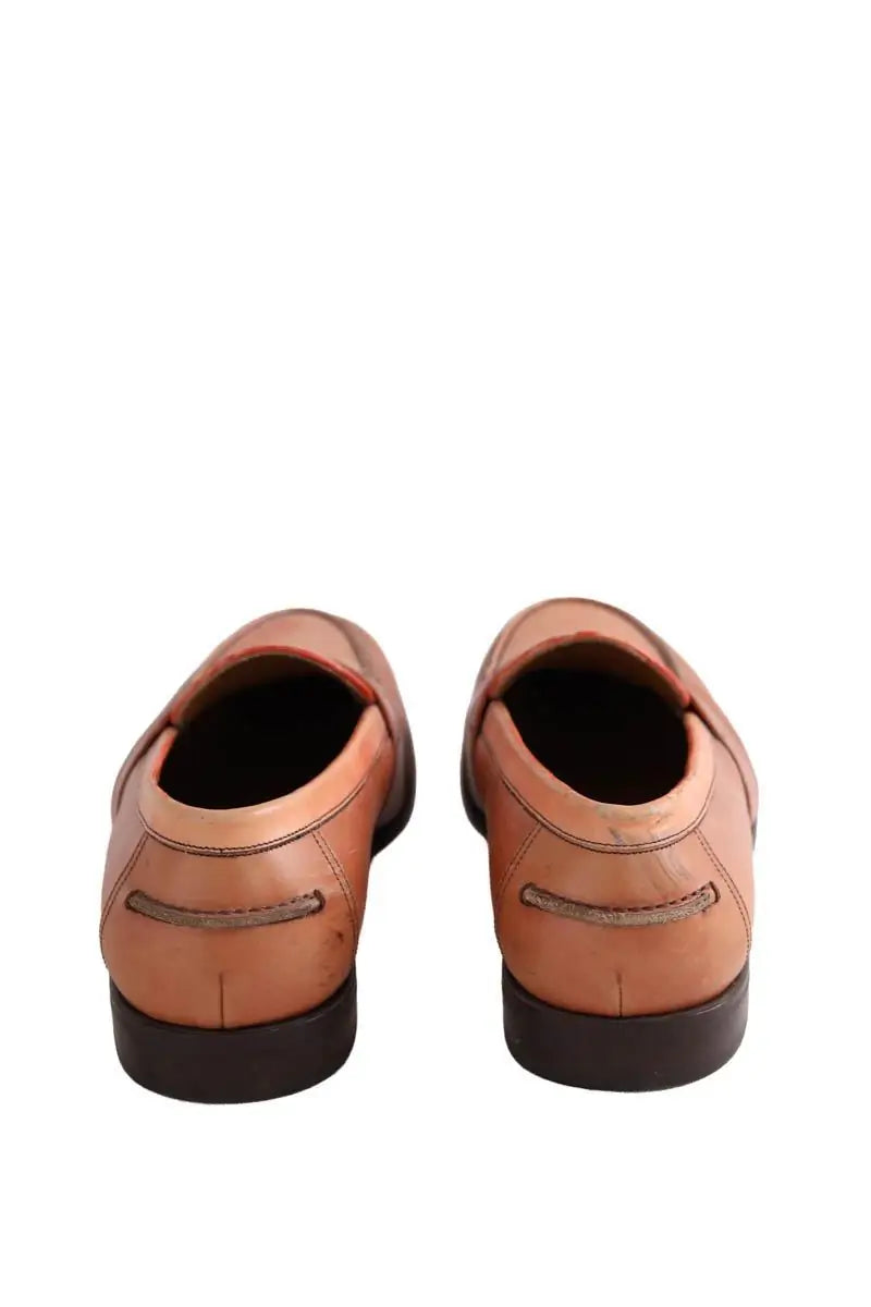 Mocassins Salvatore Ferragamo Beige en Cuir