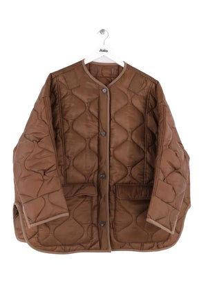 Veste The Frankie Shop TEDDY Marron en Synthétique, taille S - Seconde Main