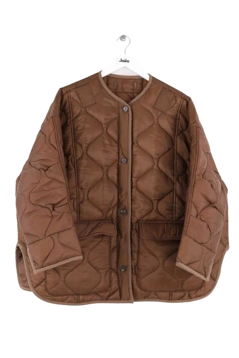 Veste The Frankie Shop TEDDY Marron en Synthétique, taille S - Seconde Main