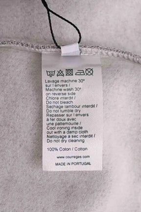 Sweatshirt Courrèges Gris en Coton