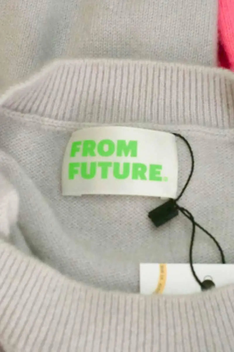 Pull From Future Gris en Cachemire