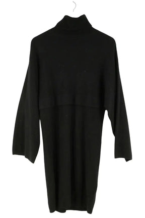 Robe The Kooples Noir en Laine, taille S - Seconde Main