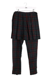 Pantalon Vivienne Westwood Vert en Laine, taille M - Seconde Main