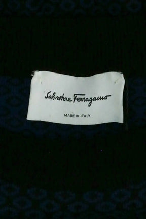 Pull Salvatore Ferragamo Bleu en Soie