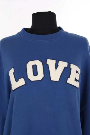 Sweatshirt Tory Burch Bleu en Coton