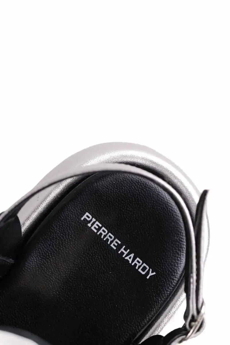 Sandales Pierre Hardy Argent en Cuir