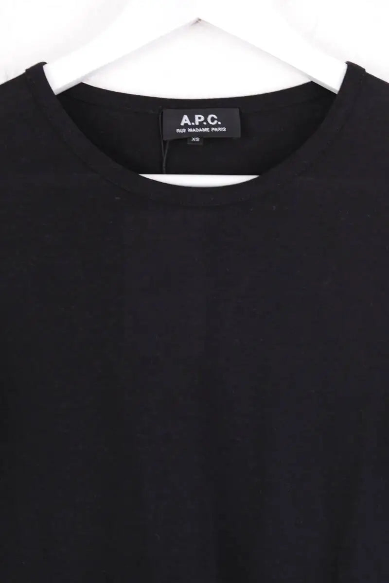 Top APC Noir en Coton