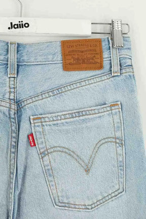 Jean droit Levi's Bleu en Coton