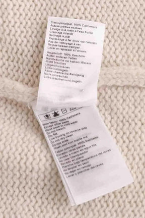 Pull Ba&Sh Blanc en Cachemire
