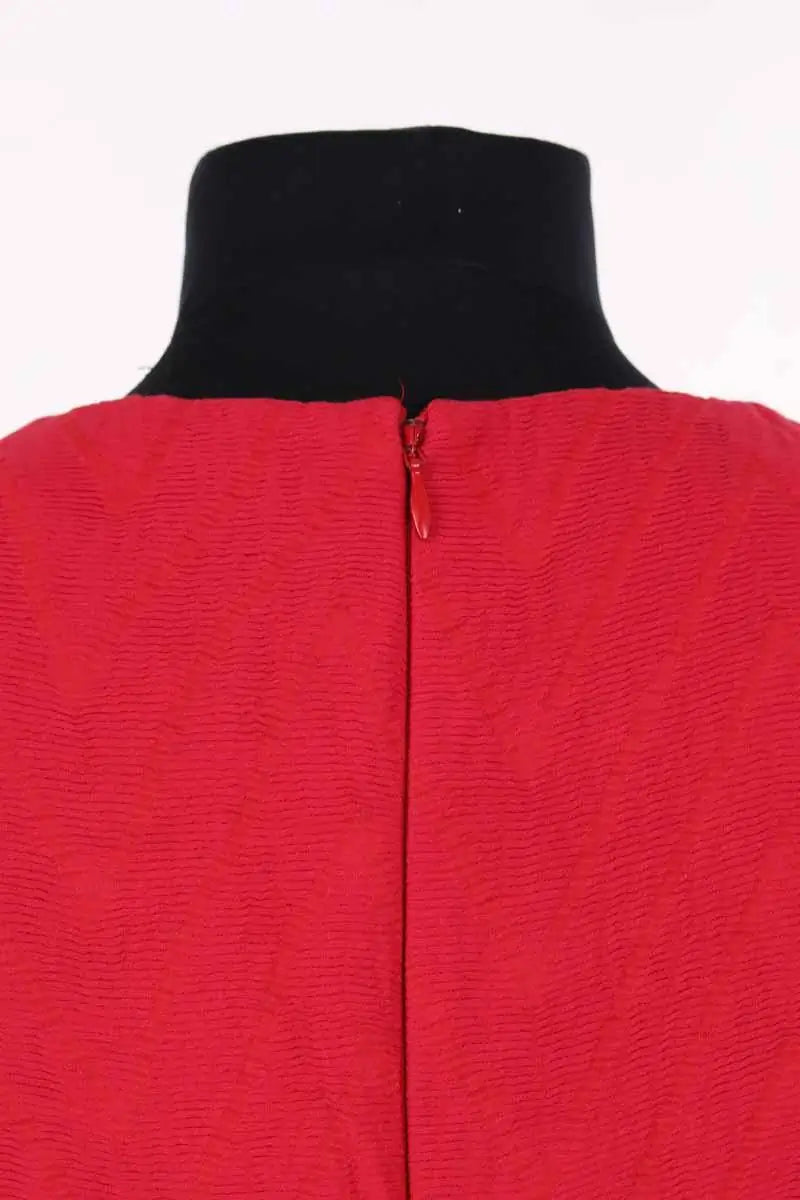 Robe Maje Rouge en Synthétique