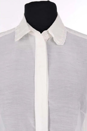 Chemise Maje Blanc en Coton