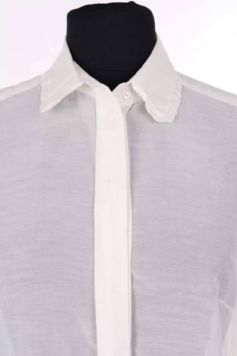 Chemise Maje Blanc en Coton
