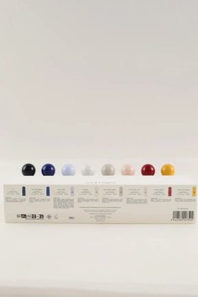Coffret 8 miniatures parfum Courrèges Le colorama Blanc en 