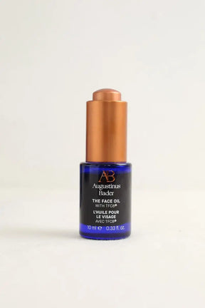 Coffret Angustinus Bader The Rich Cream, The Essence et The Face Oil Bleu en 