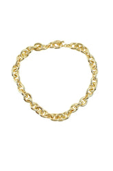 Collier Agatha Doré en Métal - Seconde Main