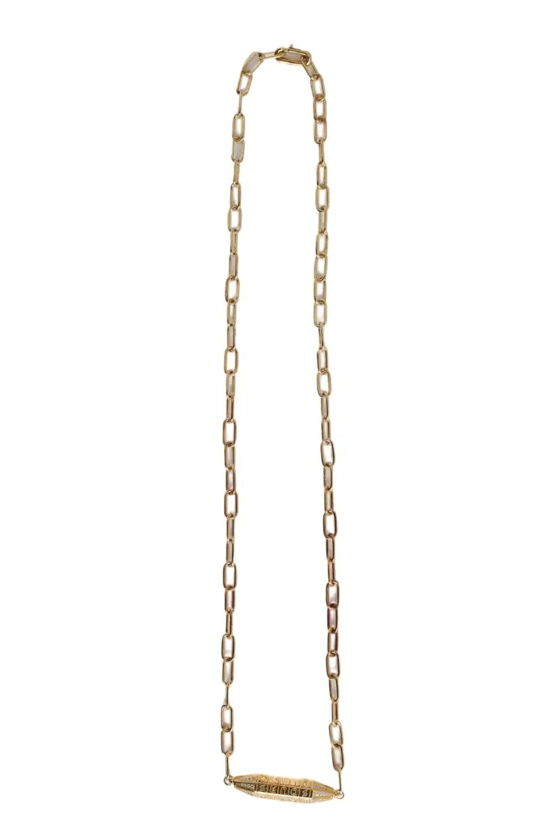Collier APM Monaco Doré en Plaqué or - Seconde Main