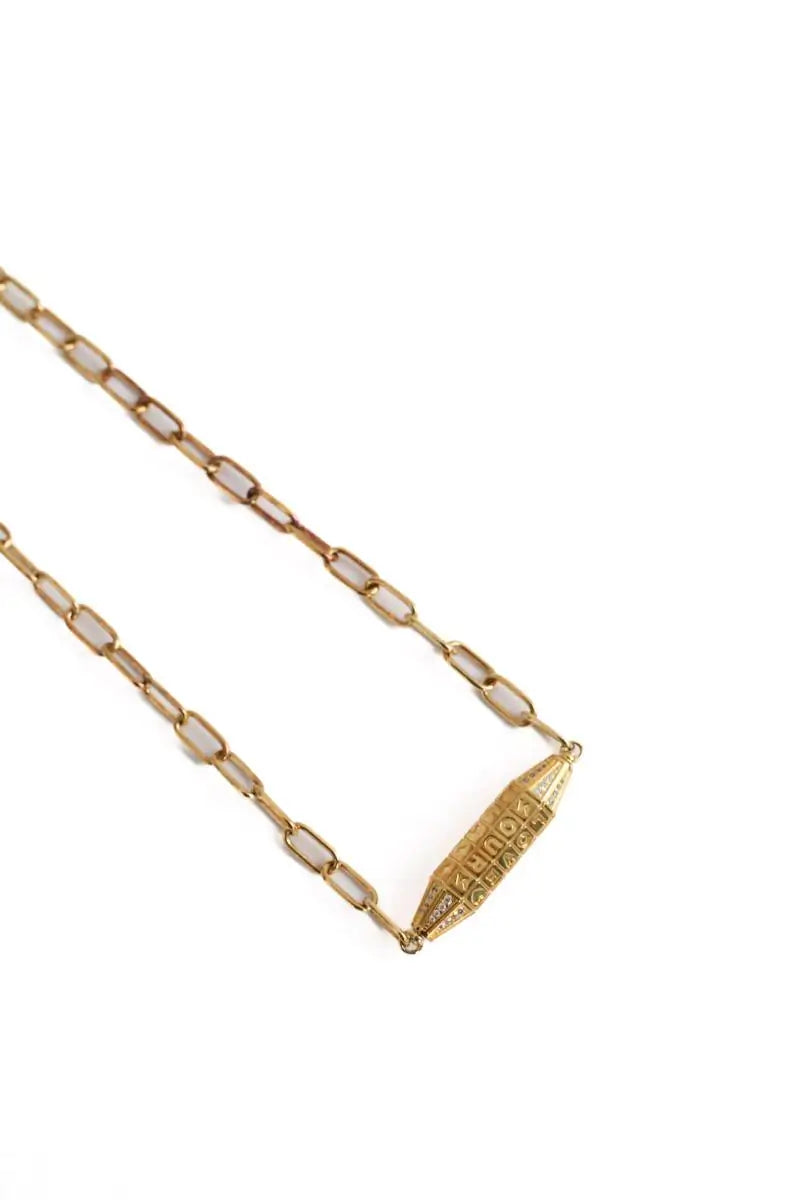 Collier APM Monaco Doré en Plaqué or