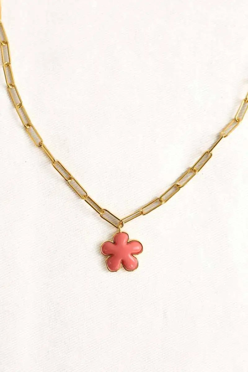Collier Aurélie Bidermann Doré en Plaqué or