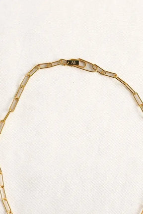 Collier Aurélie Bidermann Doré en Plaqué or