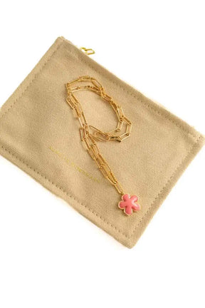 Collier Aurélie Bidermann Doré en Plaqué or