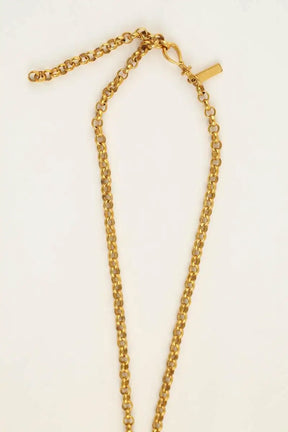 Collier Begum Khan Rose en Plaqué or