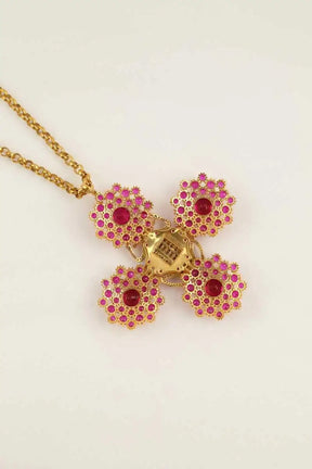 Collier Begum Khan Rose en Plaqué or