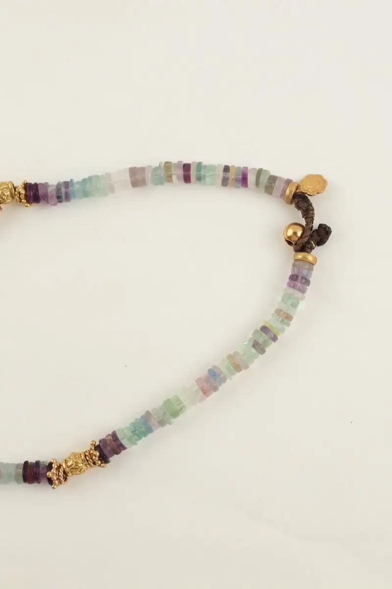 Collier Bohemian Rhapsodie Vert en Jade