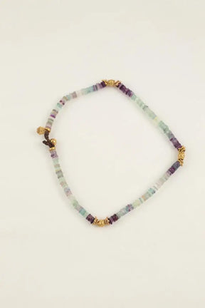 Collier Bohemian Rhapsodie Vert en Jade