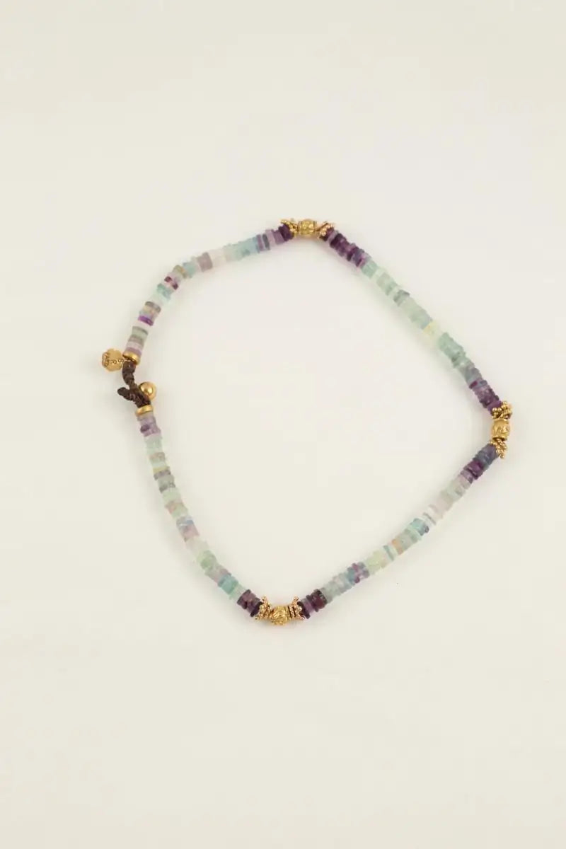 Collier Bohemian Rhapsodie Vert en Jade