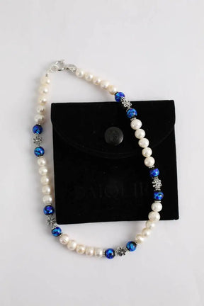 Collier Daïquiri Blanc en Perle