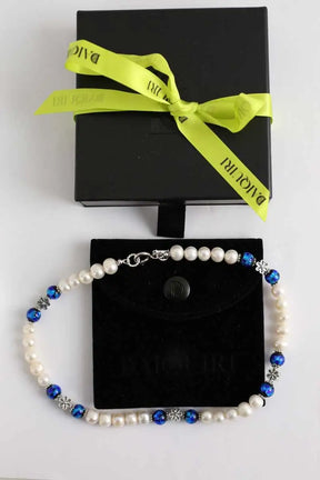 Collier Daïquiri Blanc en Perle