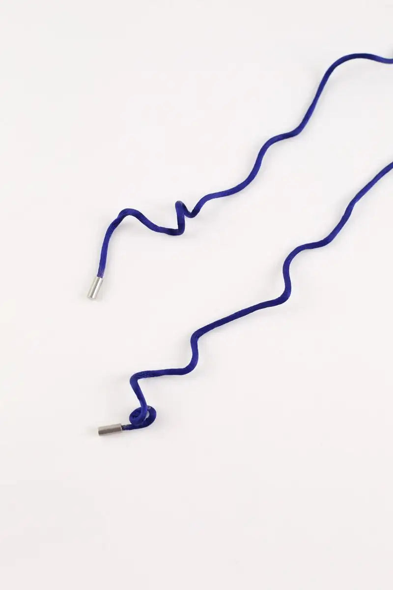 Collier Daum Bleu en Verre