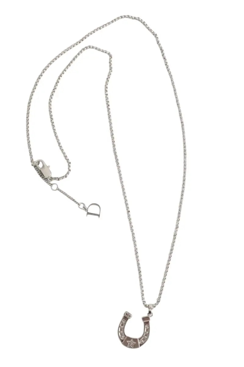 Collier Dior Argent en Métal - Seconde Main