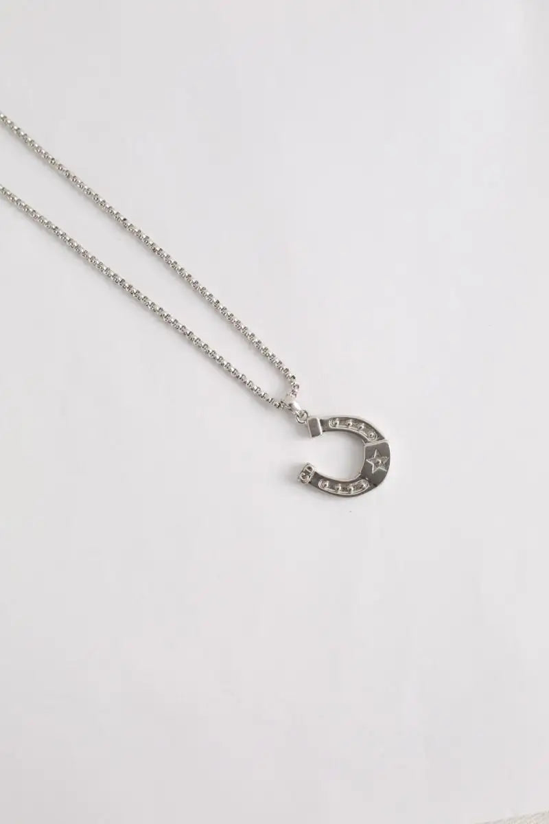 Collier Dior Gris en Métal