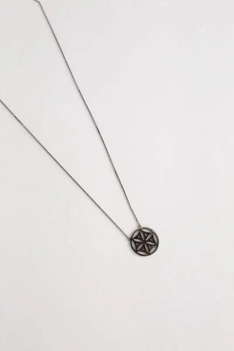 Collier Djula Blanc en Or blanc