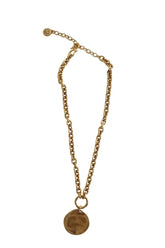 Collier Goossens Paris Doré en Métal - Seconde Main