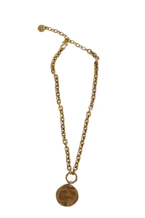 Collier Goossens Paris Doré en Métal - Seconde Main