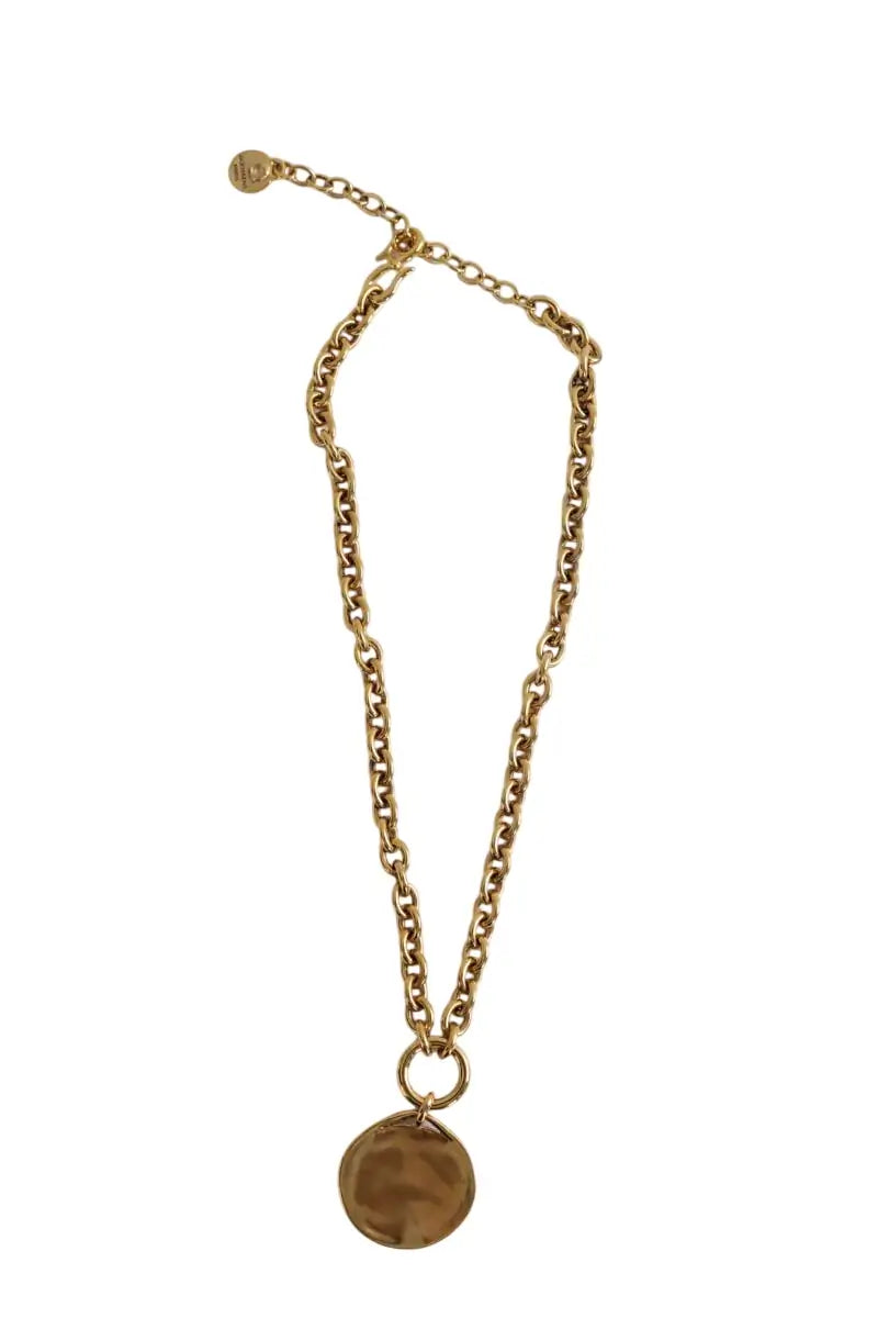 Collier Goossens Paris Doré en Métal - Seconde Main