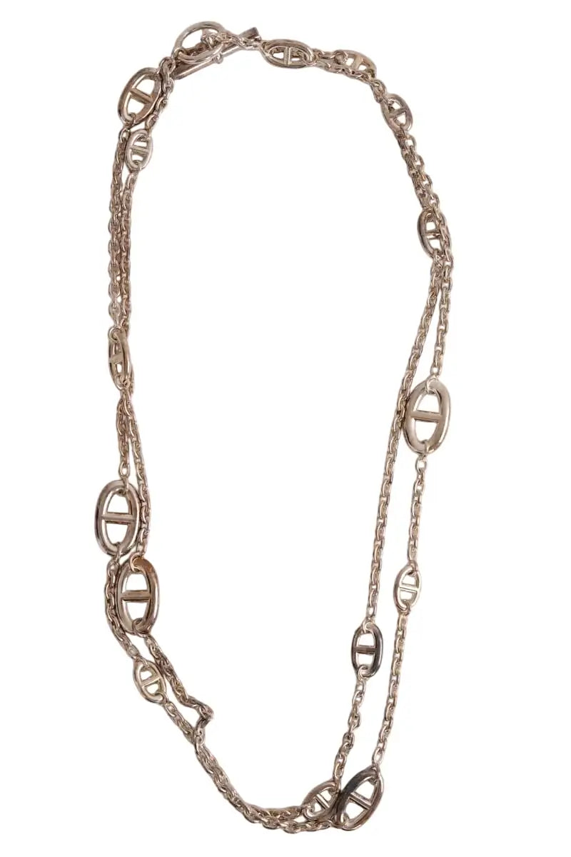 Collier Hermès Farandole 120 Argent en Argent - Seconde Main